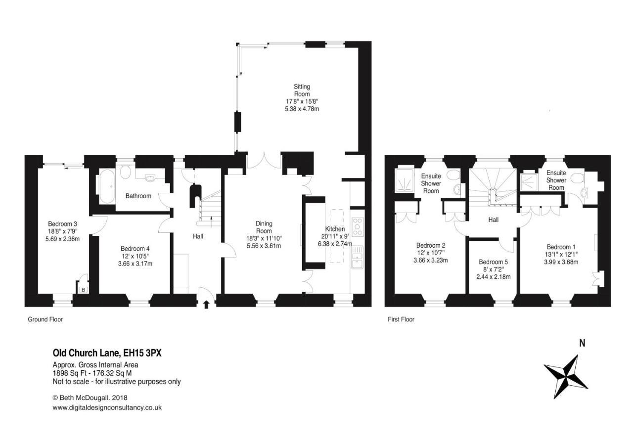 The Lochside House Residence Эдинбург Экстерьер фото